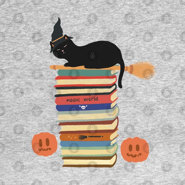 Wizard of oz cat booknerd by Chewbarber